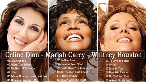 mariah vs celine vs whitney album sales|The Best.